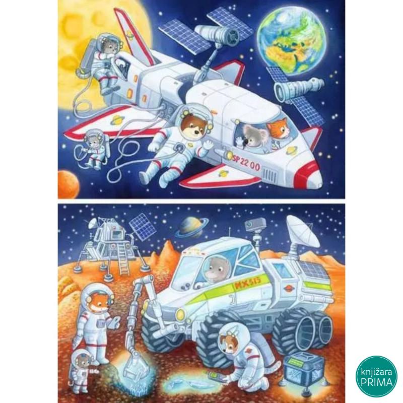 Puzzle RAVENSBURGER Putovanje kroz svemir 2x24 