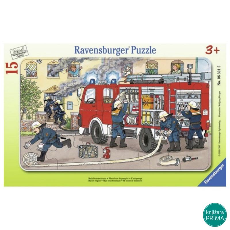 Puzzle RAVENSBURGER Hrabri vatrogasci 