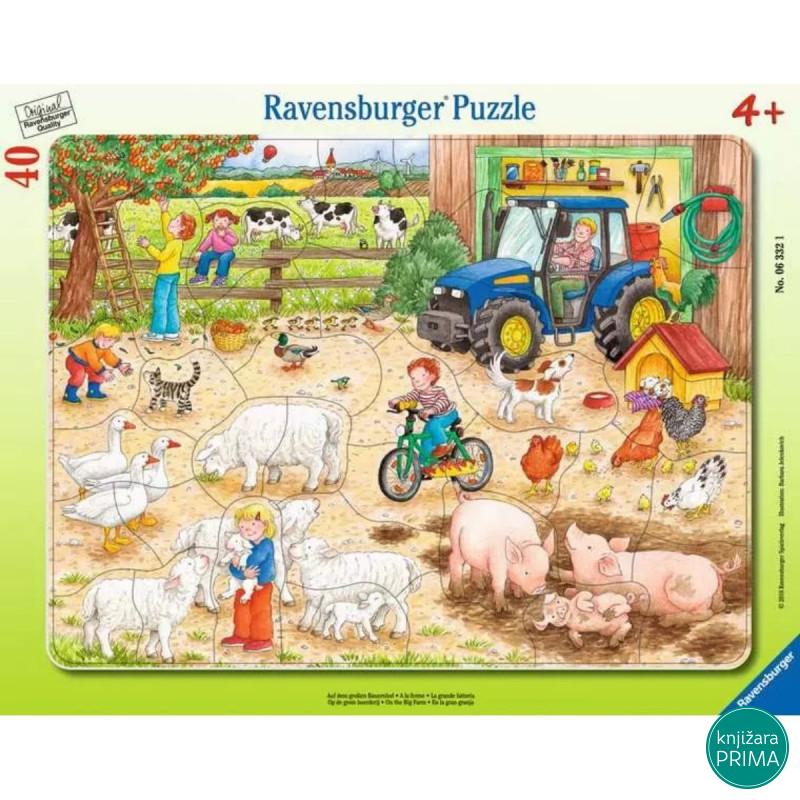 Puzzle RAVENSBURGER Na velikoj farmi 40 