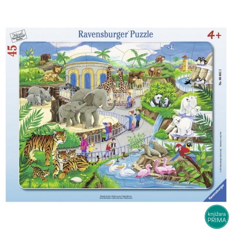 Puzzle RAVENSBURGER Poseta zoo vrtu 