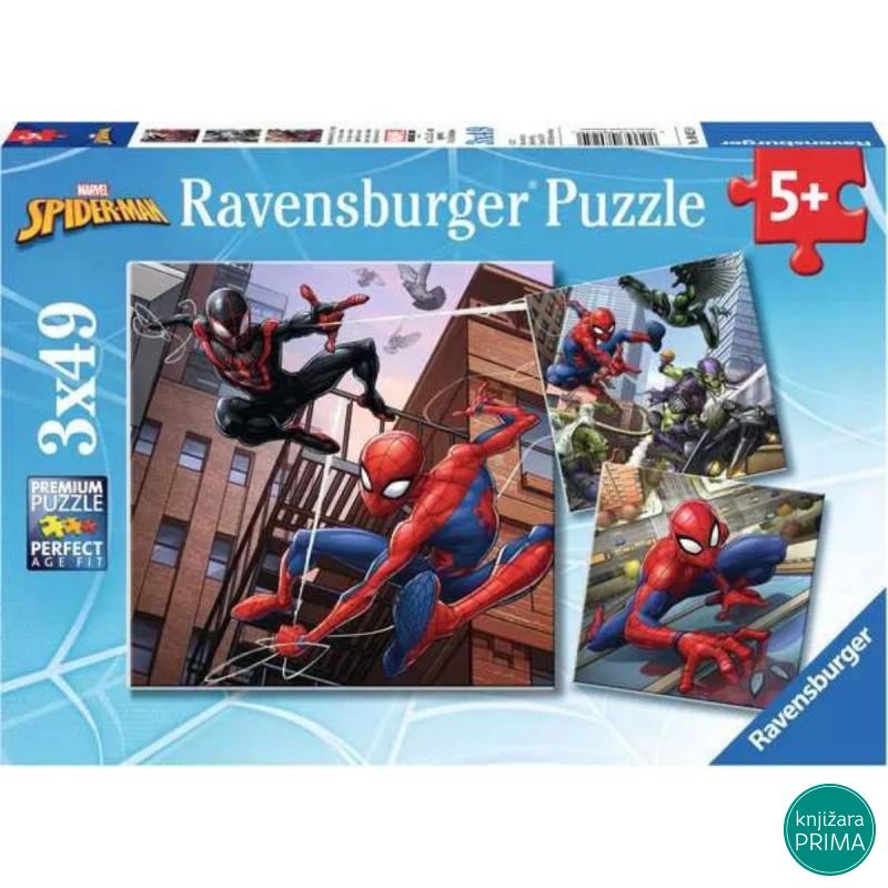 Puzzle RAVENSBURGER Spiderman 3x49 