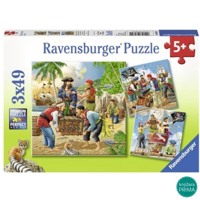 Puzzle RAVENSBURGER Avanture na moru 3x49 