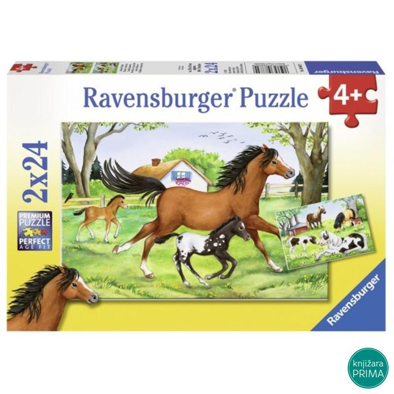 Puzzle RAVENSBURGER Svet konja 