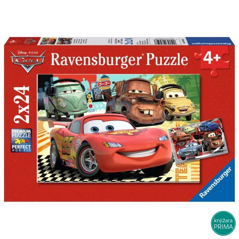 Puzzle RAVENSBURGER Cars 2x24 