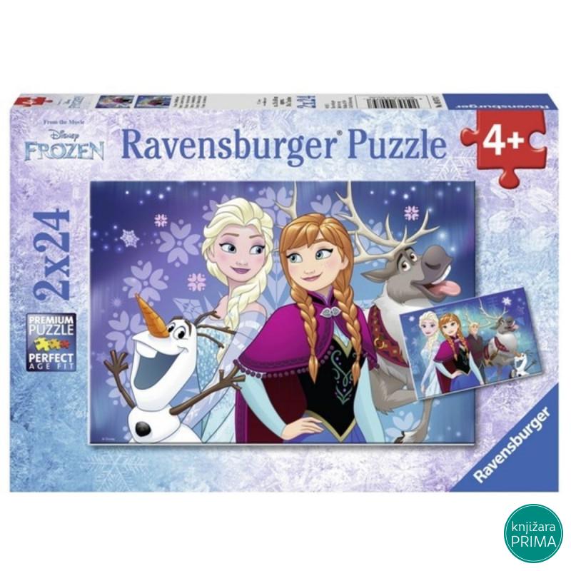 Puzzle RAVENSBURGER Frozen 2x24 