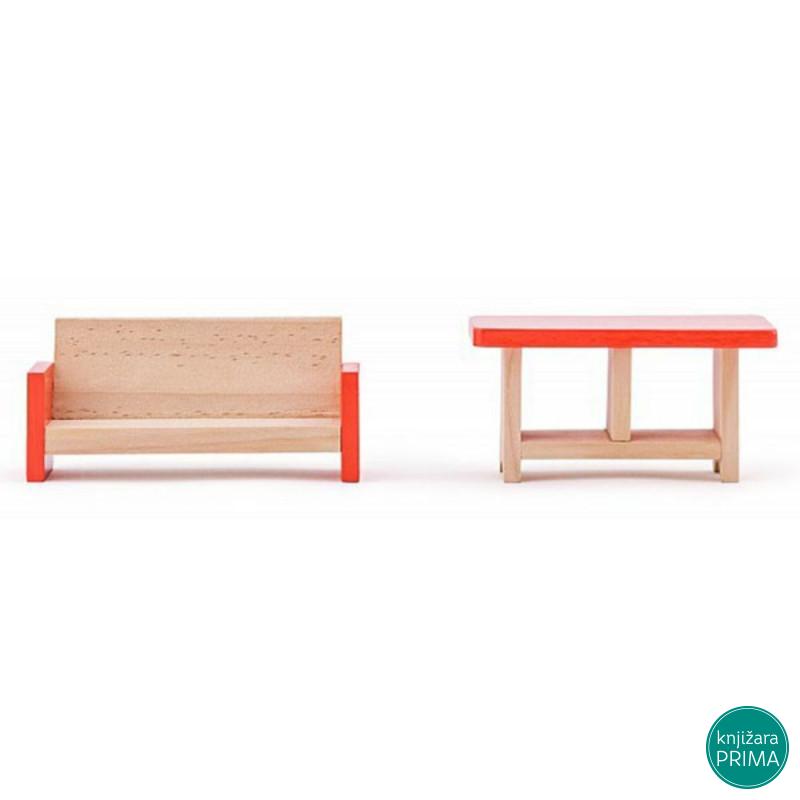 Kućica za lutke WOODY Lucy 