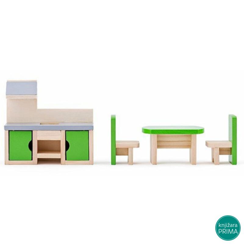 Kućica za lutke WOODY Lucy 