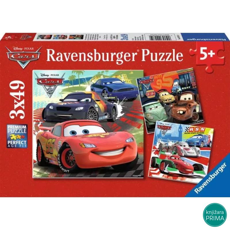 Puzzle RAVENSBURGER Cars 3x49 