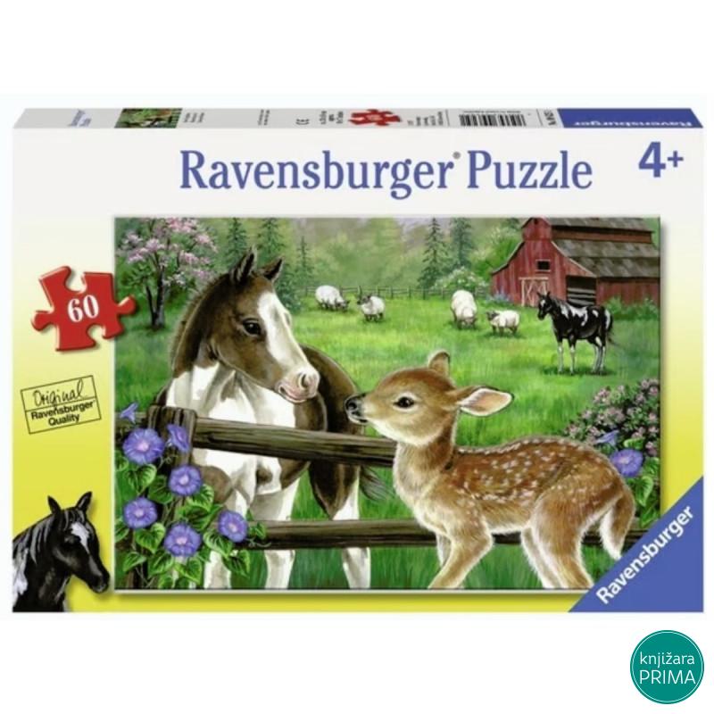 Puzzle RAVENSBURGER Novi prijatelji 60 