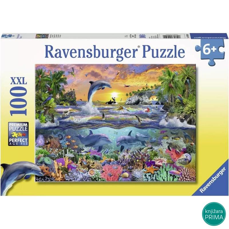 Puzzle RAVENSBURGER Tropski raj 100 