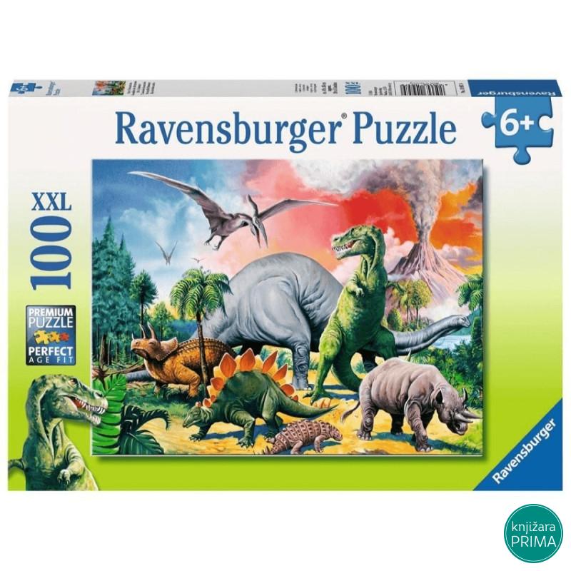 Puzzle RAVENSBURGER Dinosaurusi 100XXL 