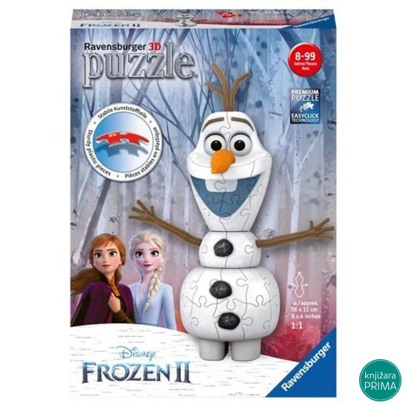 Puzzle 3D RAVENSBURGER Frozen Olaf 