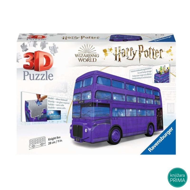 Puzzle 3D RAVENSBURGER Harry Potter London bus 