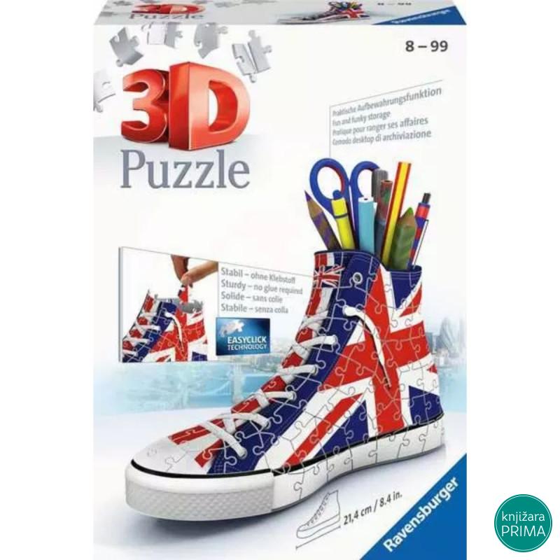 Puzzle 3D RAVENSBURGER Patika za olovke sa britanskom zastavom 