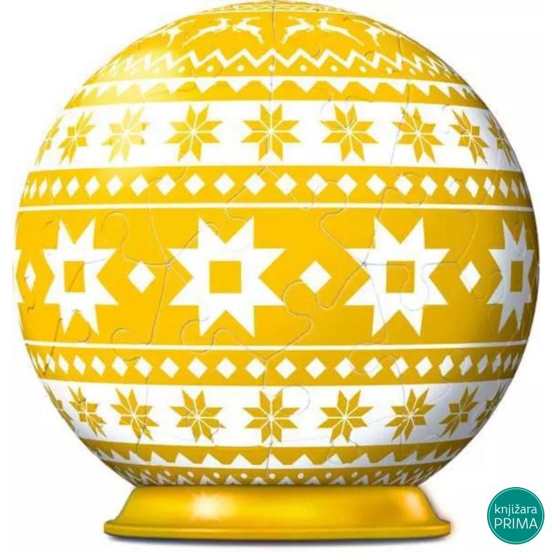 Puzzle 3D RAVENSBURGER Novogodišnja kugla 56 