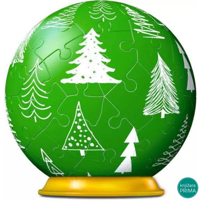 Puzzle 3D RAVENSBURGER Novogodišnja kugla 56 