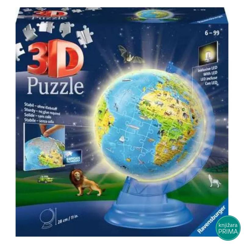 Puzzle 3D RAVENSBURGER Globus 180 