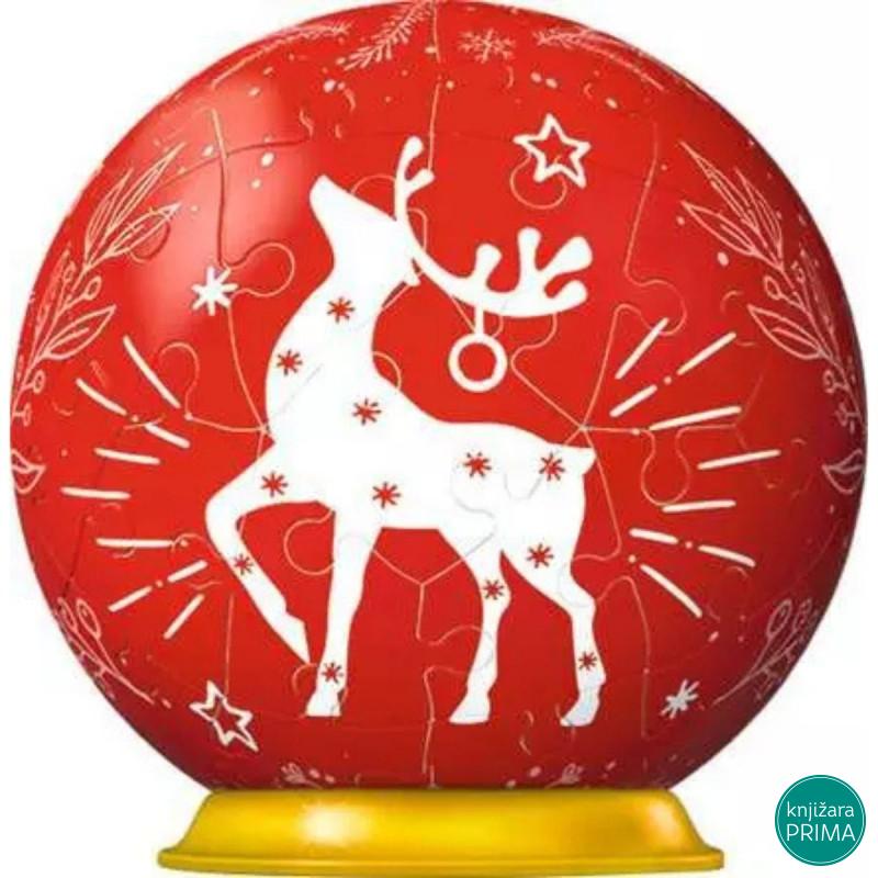 Puzzle 3D RAVENSBURGER Novogodišnja kugla 56 