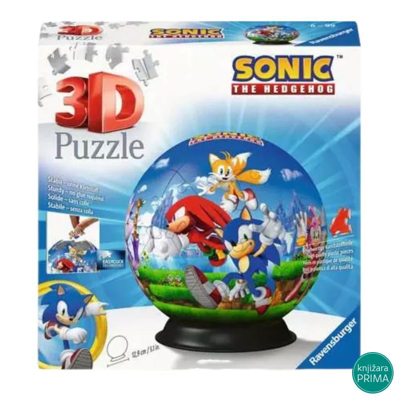 Puzzle 3D RAVENSBURGER Sonic 72 