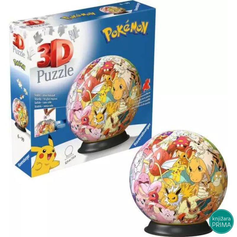 Puzzle 3D RAVENSBURGER Pokemon 72 