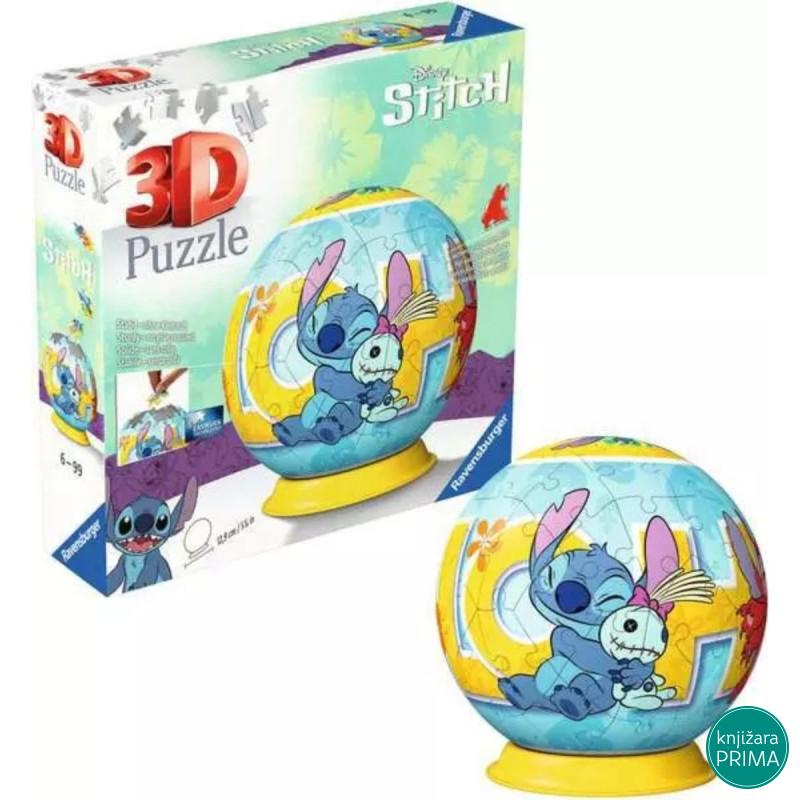 Puzzle 3D RAVENSBURGER Stitch 72 