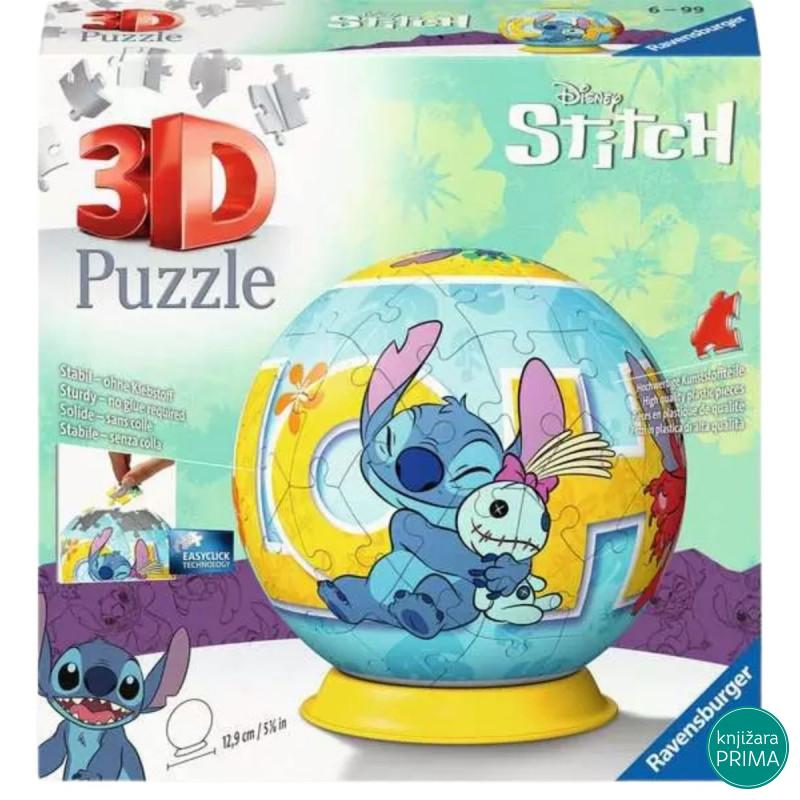 Puzzle 3D RAVENSBURGER Stitch 72 