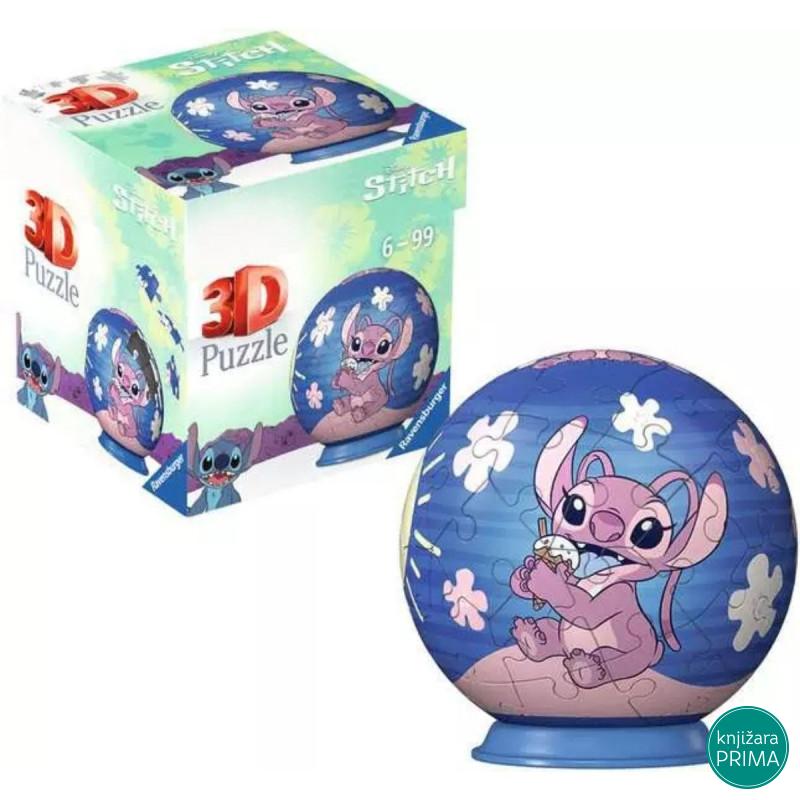 Puzzle 3D RAVENSBURGER Stitch Angel 54 