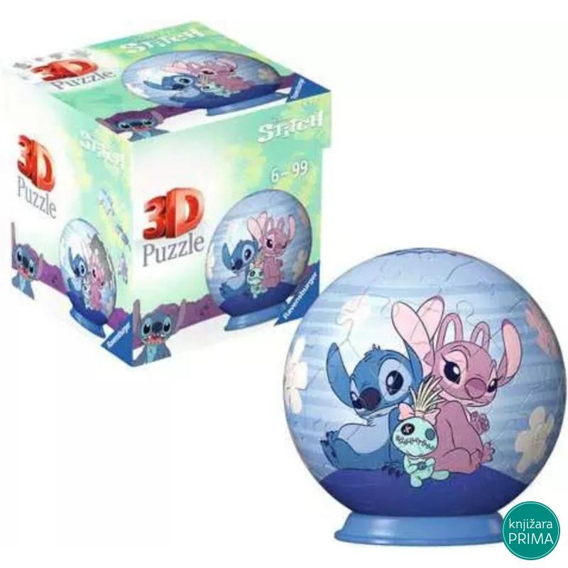 Puzzle 3D RAVENSBURGER Stitch i Angel 54 