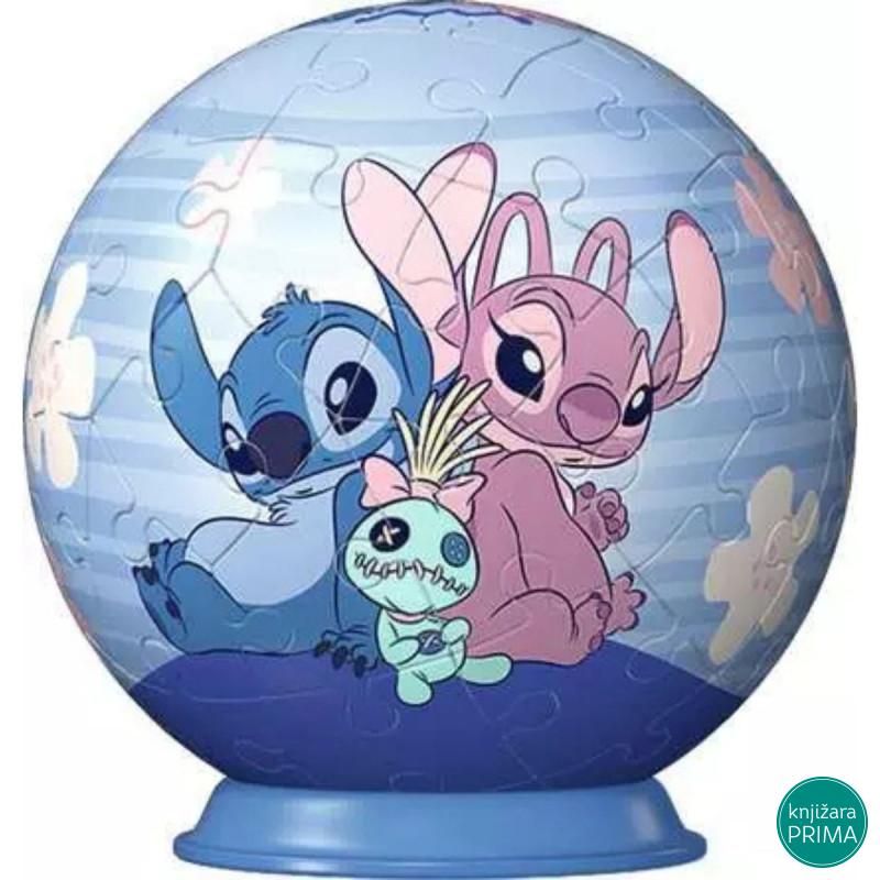 Puzzle 3D RAVENSBURGER Stitch i Angel 54 