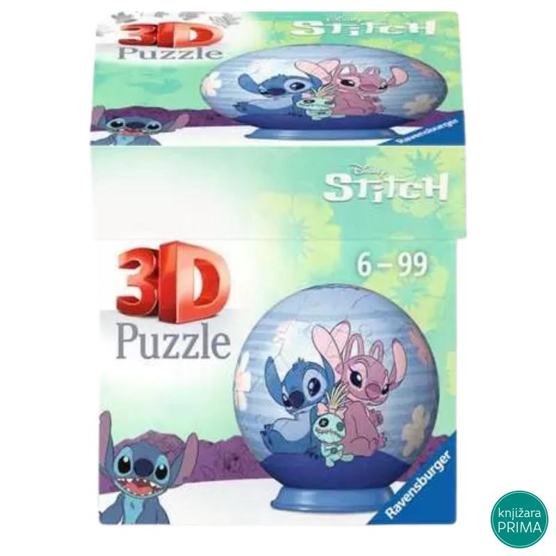 Puzzle 3D RAVENSBURGER Stitch i Angel 54 