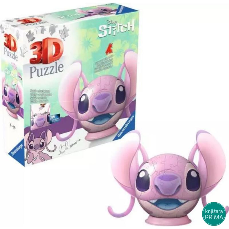 Puzzle 3D RAVENSBURGER Stitch Angel 72 