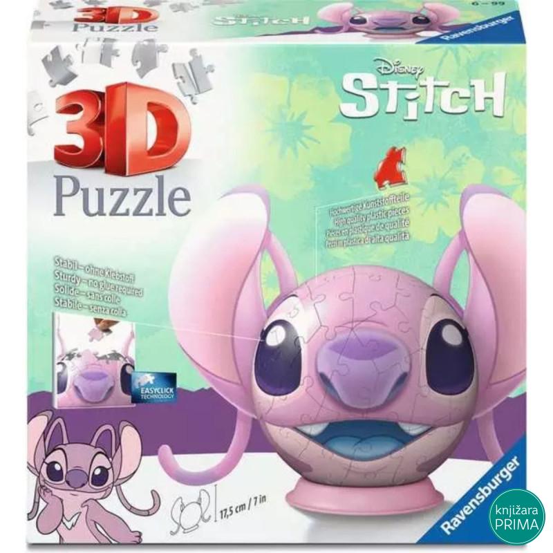 Puzzle 3D RAVENSBURGER Stitch Angel 72 