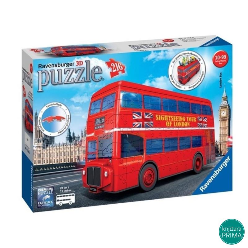 Puzzle 3D RAVENSBURGER London bus 