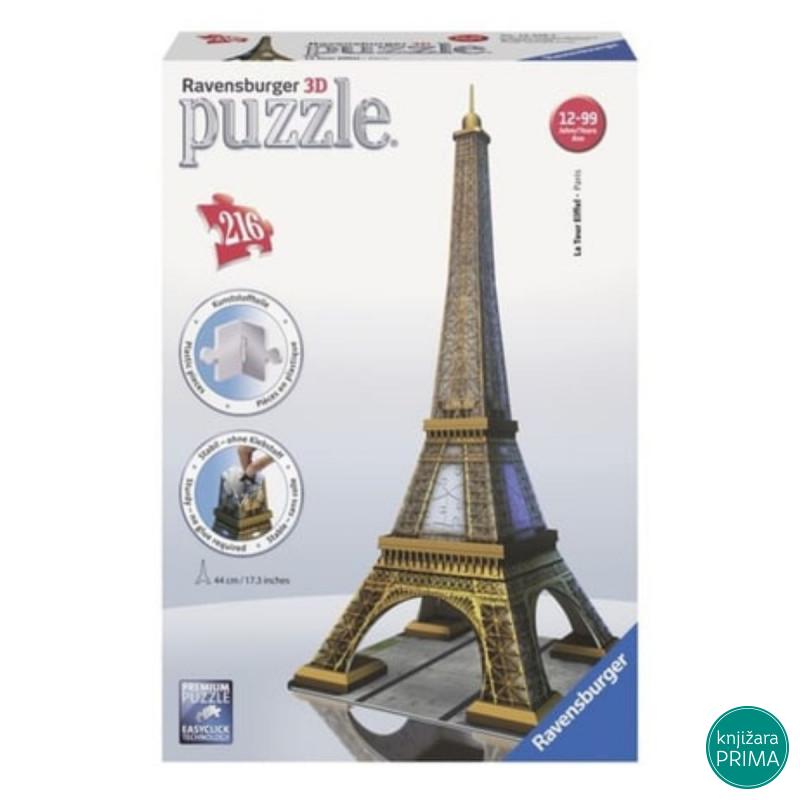 Puzzle 3D RAVENSBURGER Ajfelova kula 