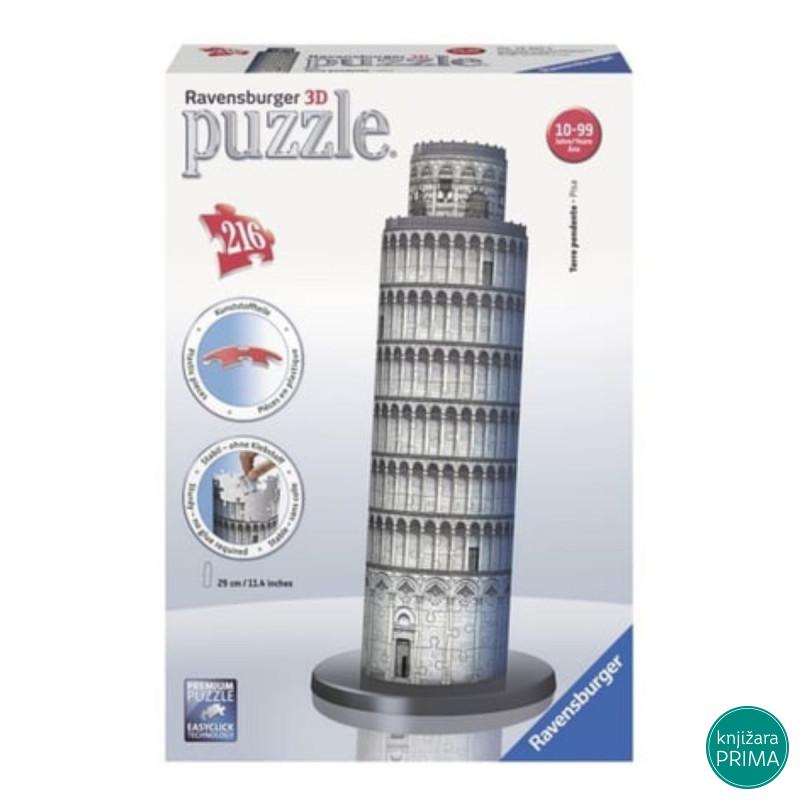 Puzzle 3D RAVENSBURGER Toranj u Pizi 