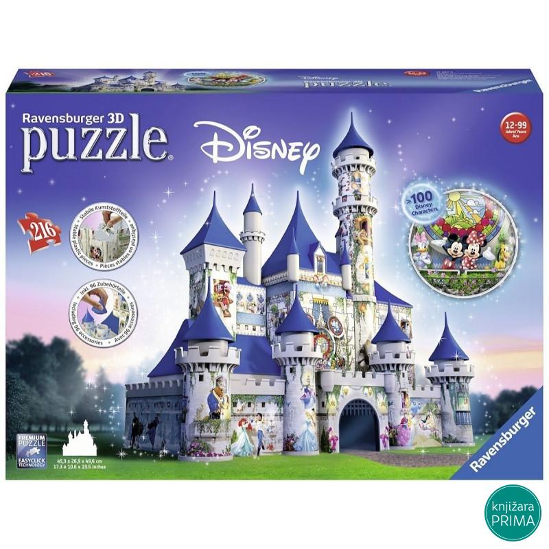 Puzzle 3D  RAVENSBURGER Disney dvorac 