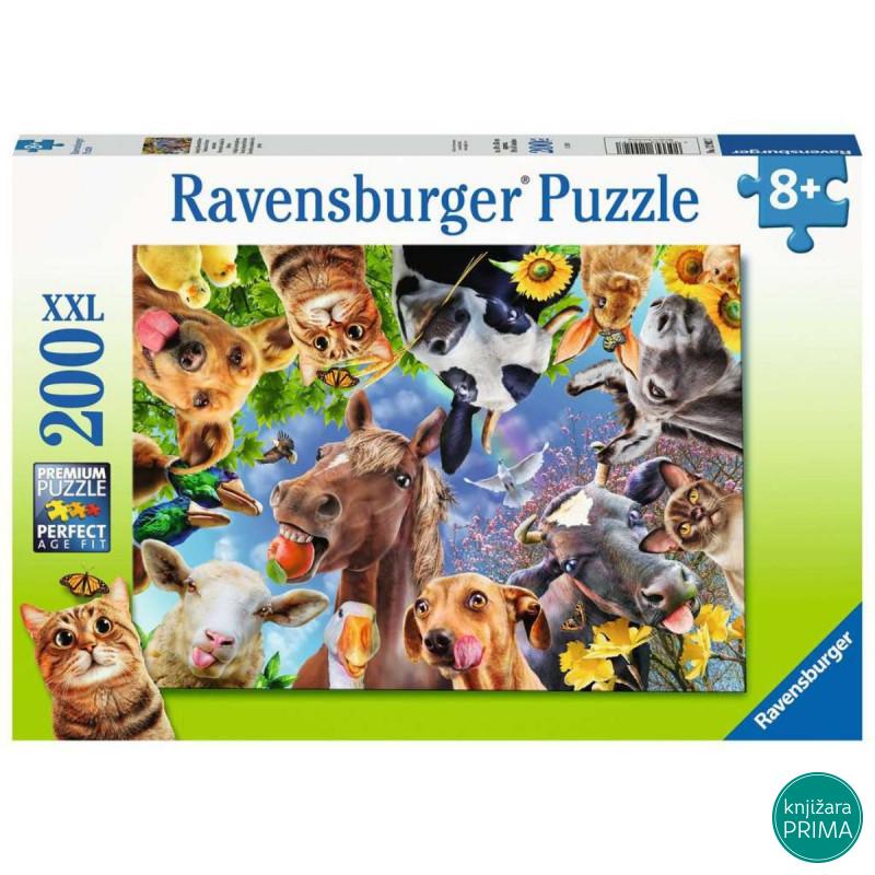 Puzzle RAVENSBURGER Smešan životnjski selfi 