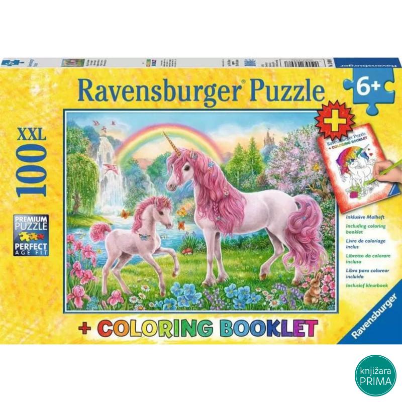 Puzzle RAVENSBURGER Magični jednorozi 100 XXL 