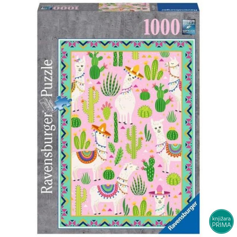 Puzzle RAVENSBURGER Alpake 1000 