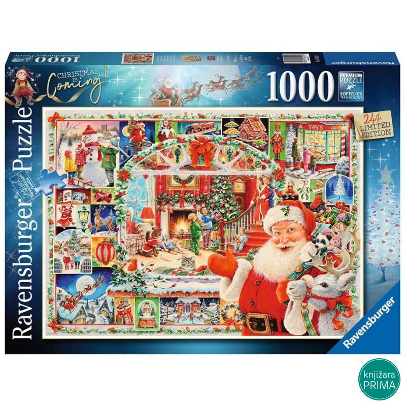 Puzzle RAVENSBURGER Božić stiže 1000 