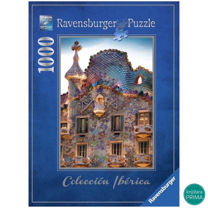Puzzle RAVENSBURGER Barselona Casa Batilo 1000 
