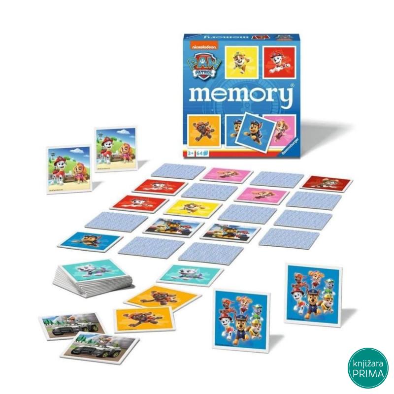 Igra memorije RAVENSBURGER Patrolne Šape 