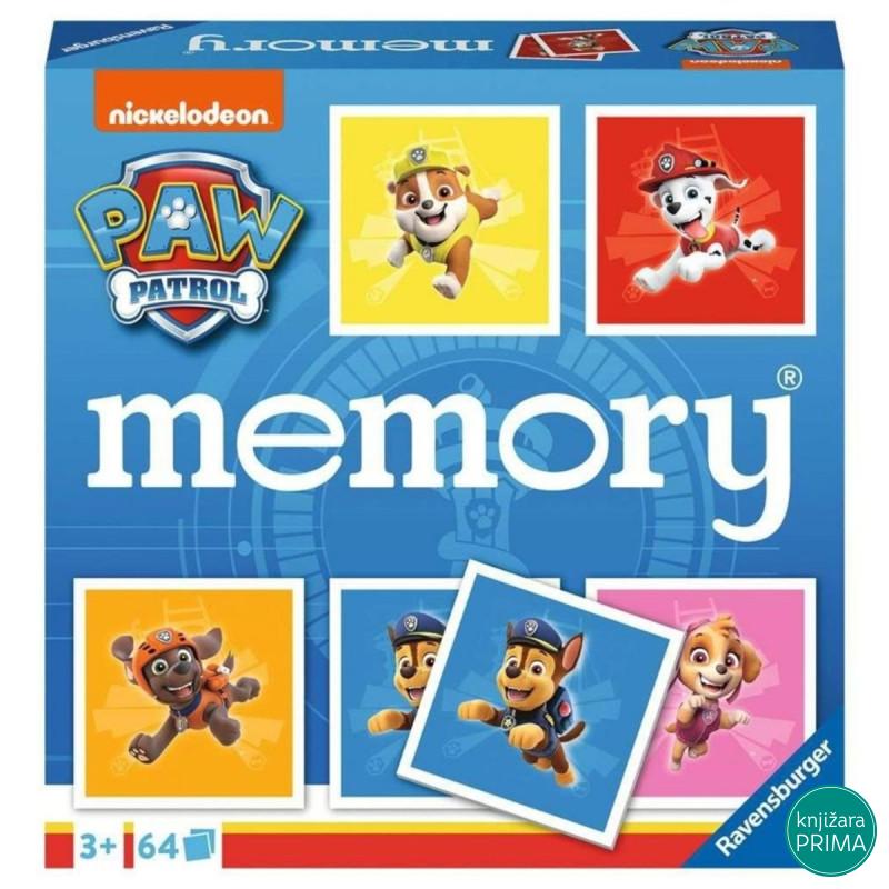 Igra memorije RAVENSBURGER Patrolne Šape 