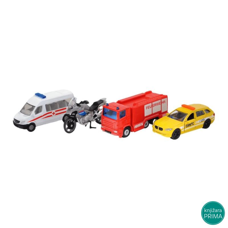Set sa vozilima raznih službi SIKU 6311s 