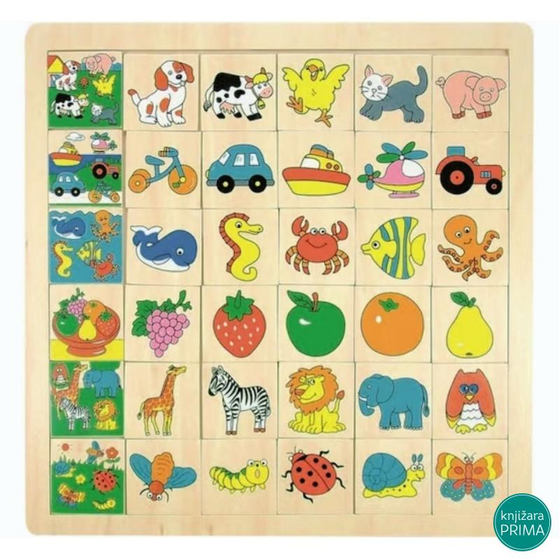 Igra uporedi slike WOODY 