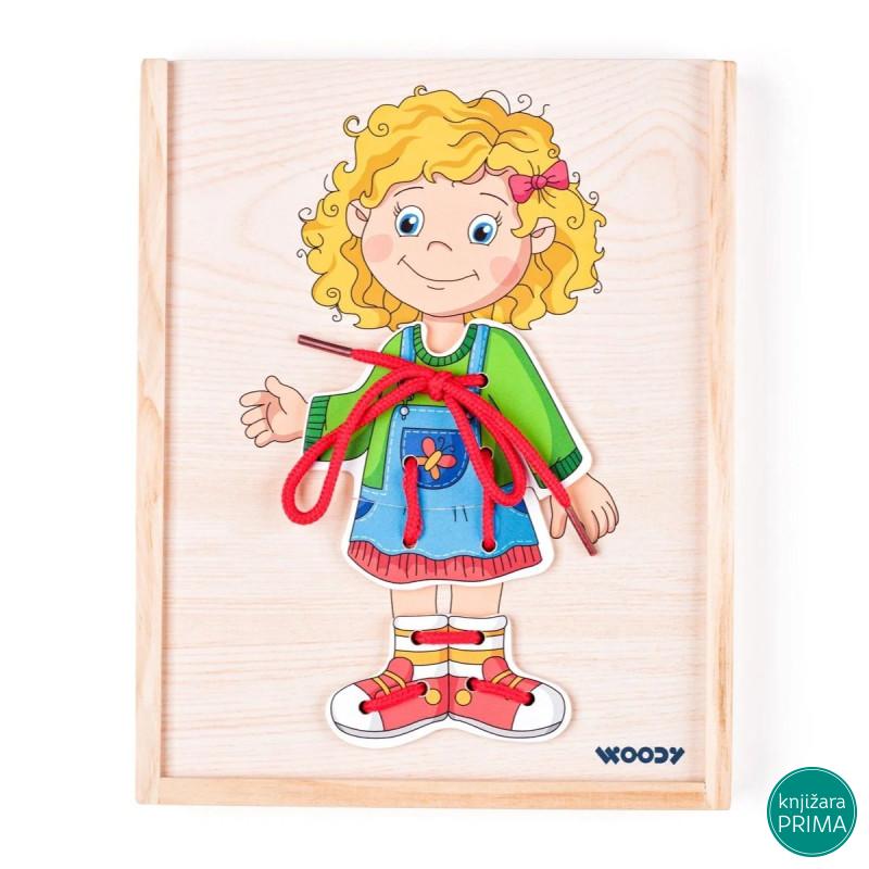 Pertlajuća devojčica WOODY 