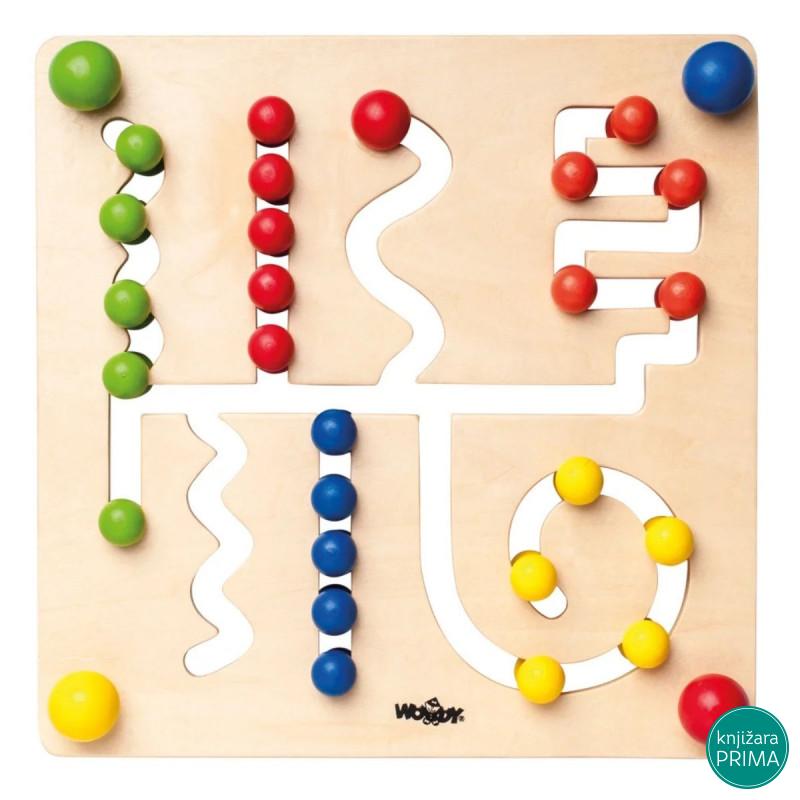 Drveni spiralni lavirint WOODY 