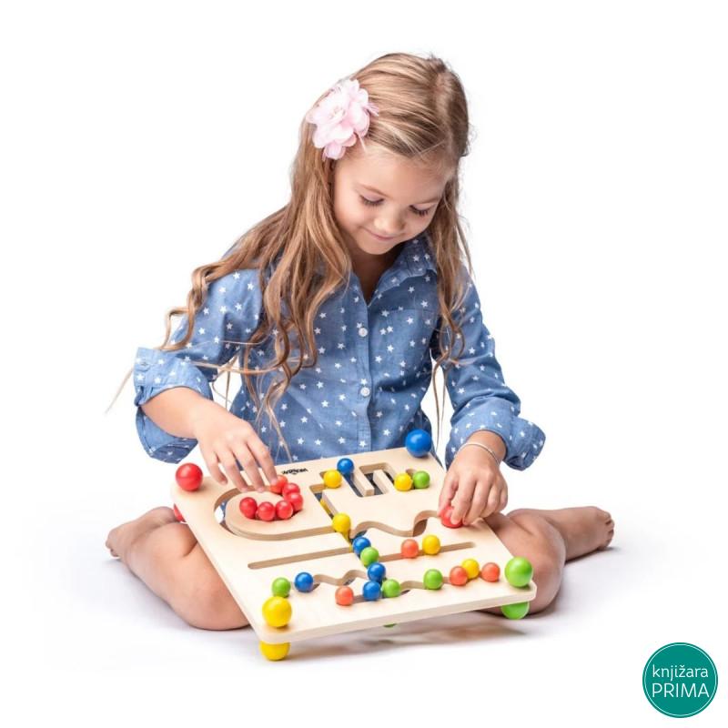 Drveni spiralni lavirint WOODY 