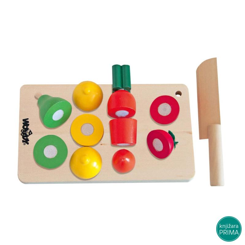 Daska za seckanje WOODY voće i povrće 