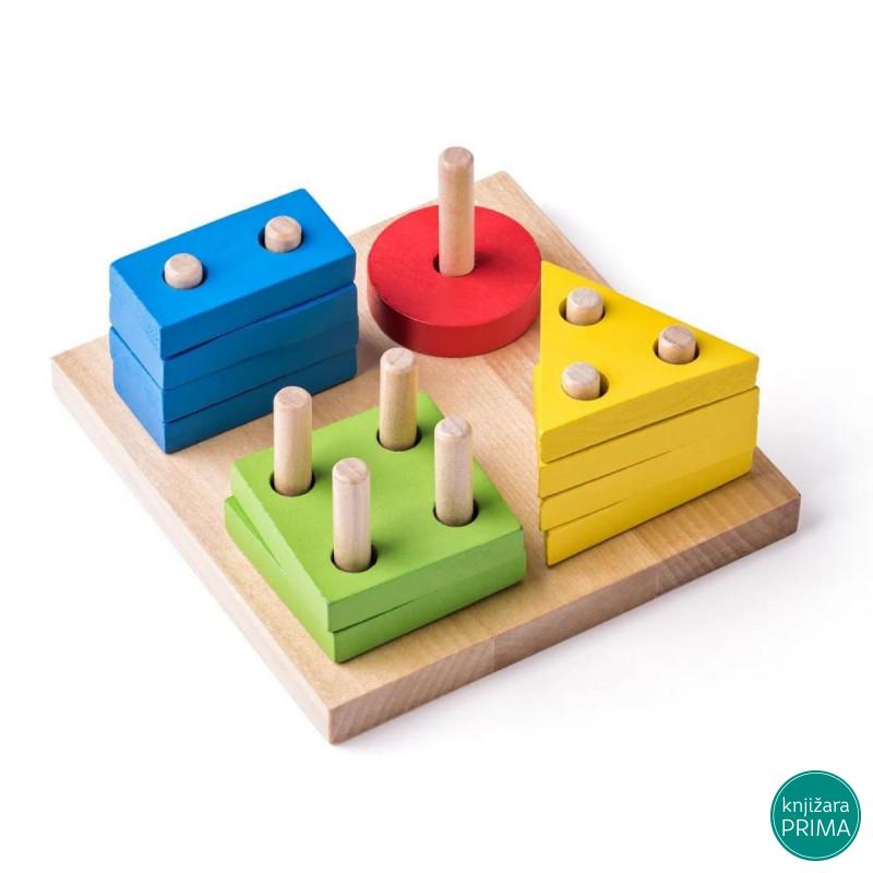 Osnovni oblici WOODY slagalica 